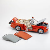 Rolls-Royce Phantom Drophead Coupe - Orange - 1:18 Scale Diecast Model Car