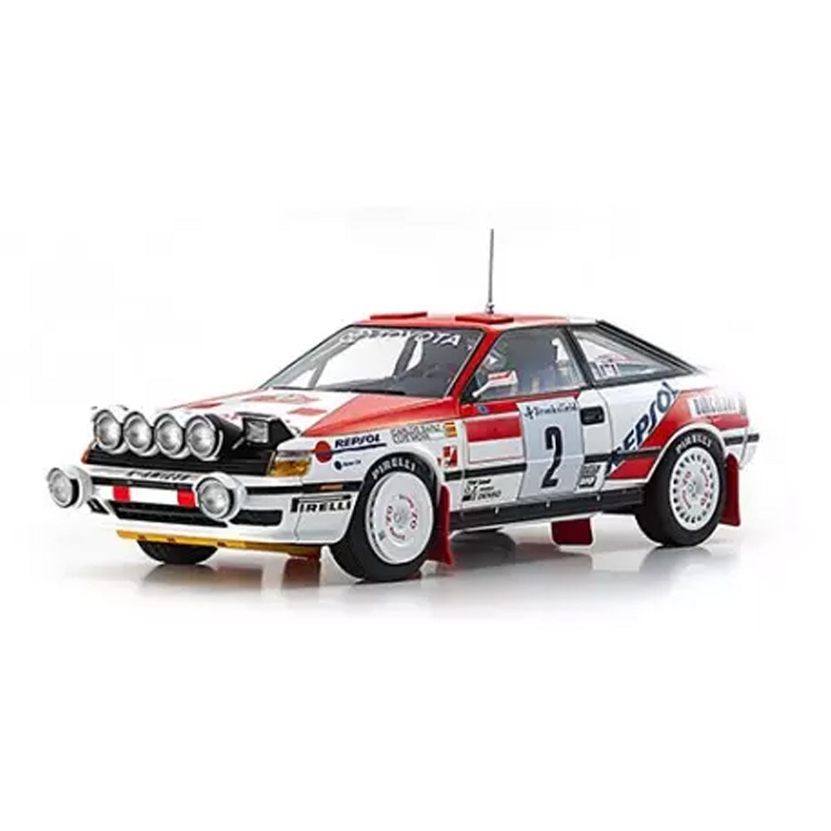 Toyota CELICA GT-FOUR  1991 Monte-Carlo Nr. 2 - 1:18 Scale Diecast Model Car