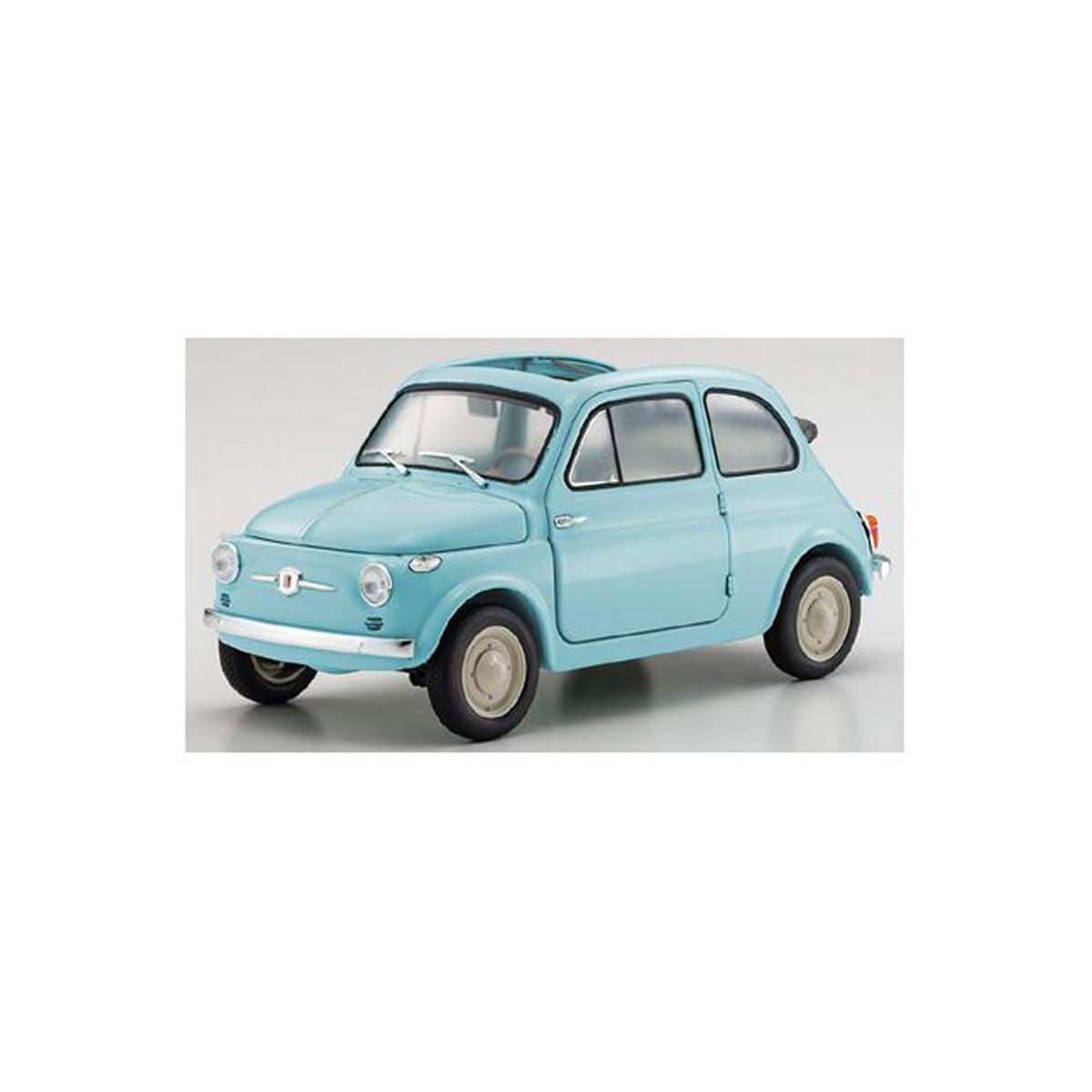 Fiat NUOVA 500 Cruise Celeste (Blue) - 1:18 Scale Diecast Model Car