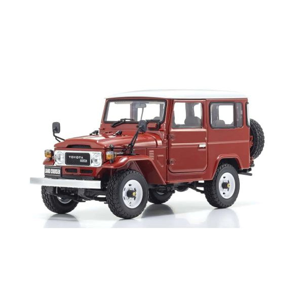 Toyota Land Cruiser 40 Van (BJ42V) Red - 1:18 Scale Diecast Model Car