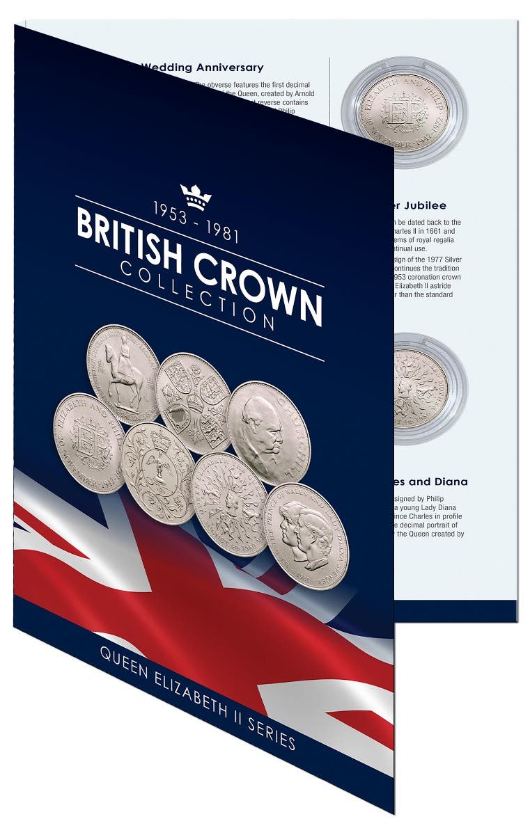 1953-81 British Commemorative Crown Collection