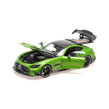 MERCEDES-AMG GT BLACK SERIES - 2021 - MATT GREEN METALLIC - 1:18 Scale Diecast Model Car