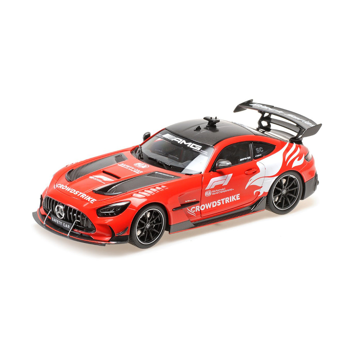 MERCEDES-AMG GT BLACK SERIES - SAFETY CAR FORMULA 1 – 2024 - 1:18 Scale Diecast Model Car