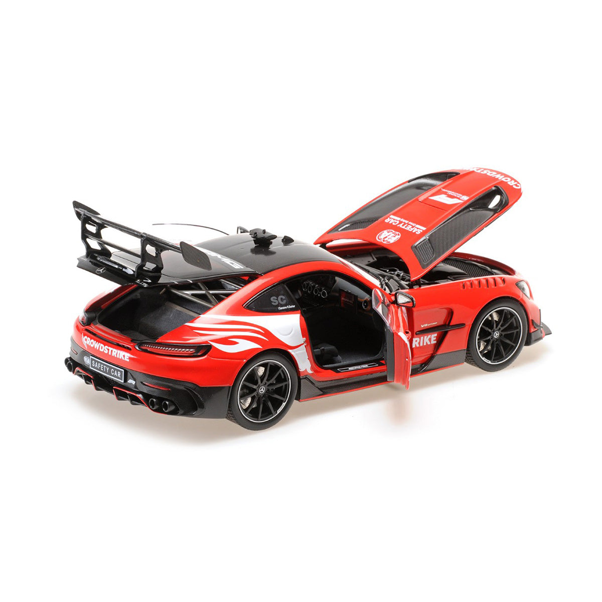 MERCEDES-AMG GT BLACK SERIES - SAFETY CAR FORMULA 1 – 2024 - 1:18 Scale Diecast Model Car