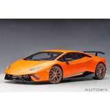 LAMBORGHINI HURACAN PERFORMANTE (ARANCIO ANTHAEUS/MATT ORANGE) - 1:12 Scale Composite Model Car