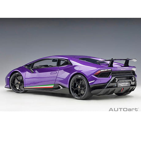 LAMBORGHINI HURACAN PERFORMANTE (VIOLA PASIFAE/PEARL PURPLE) - 1:12 Scale Composite Model Car