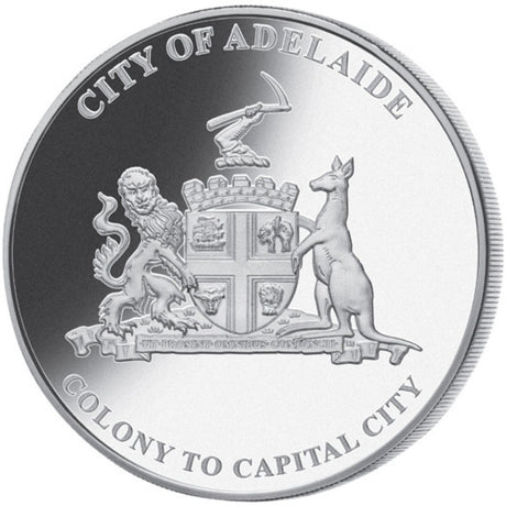 Adelaide The Art Gallery of South Australia Silver-plated Prooflike Commemorative