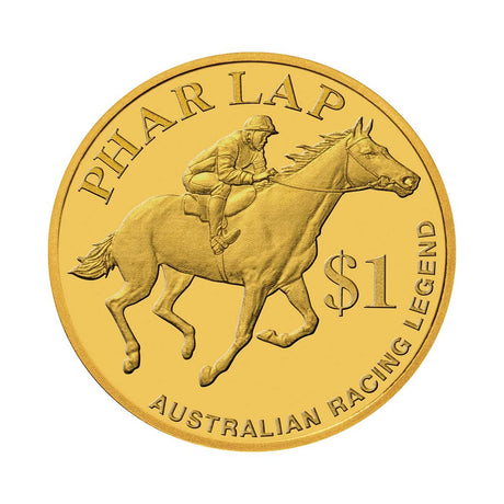 Pharlap 2017 $1 Gold Proof Coin