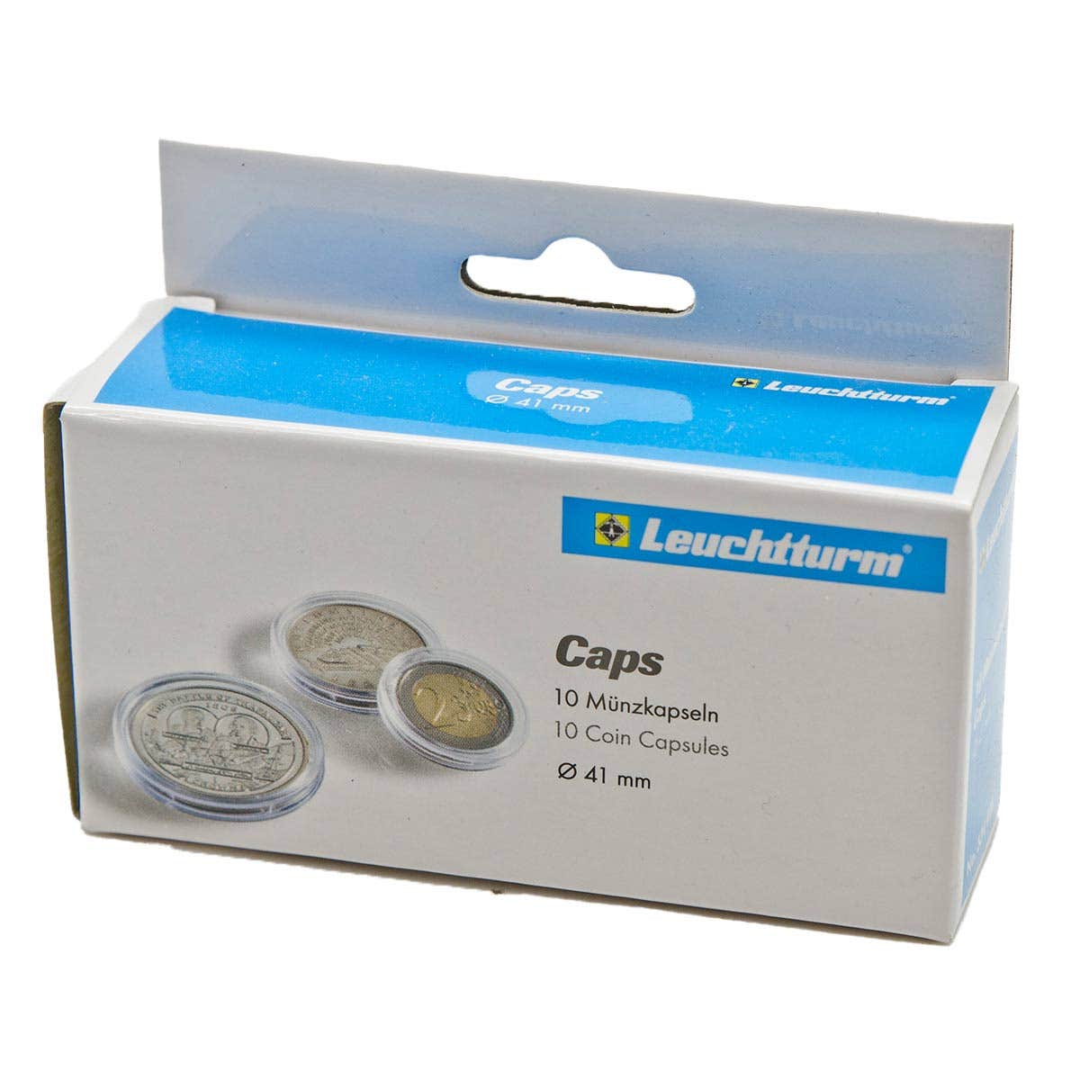 41mm Round Coin Capsules Box of 10