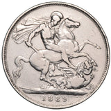 GB Queen Victoria Crown Silver Coin