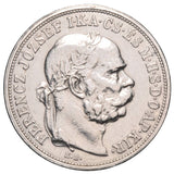 Hungary Franz Joseph I Silver 5 Korona Coin