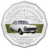 Australia Ford Cortina MK1 GT500 2017 50c Stam & Coin Cover