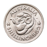 1962 Shilling Choice Uncirculated