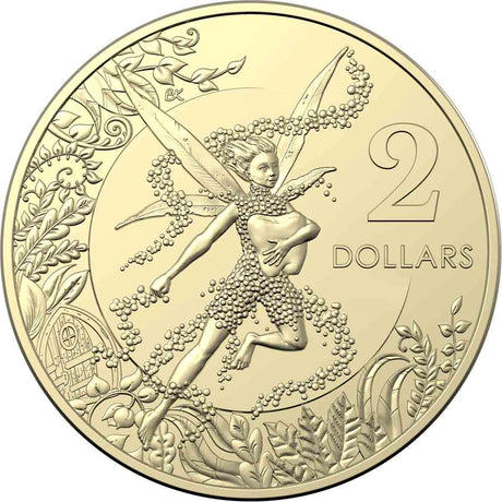 Australia 2020 $2 Tooth Fairy Aluminium-Bronze Uncirculated Coin