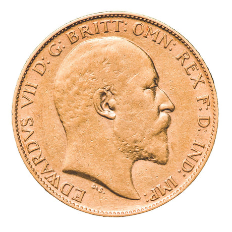 Edward VII 1904P Gold Half Sovereign good Very Fine