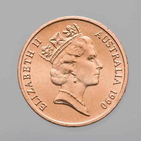 Australia 1990 1c Uncirculated Coin