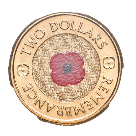 Australia 2012 $2 Remembrance Day Red Poppy (MS66)