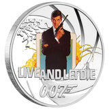 James Bond 2021 Live and Let Die 50c 1/2oz Silver Proof Coin