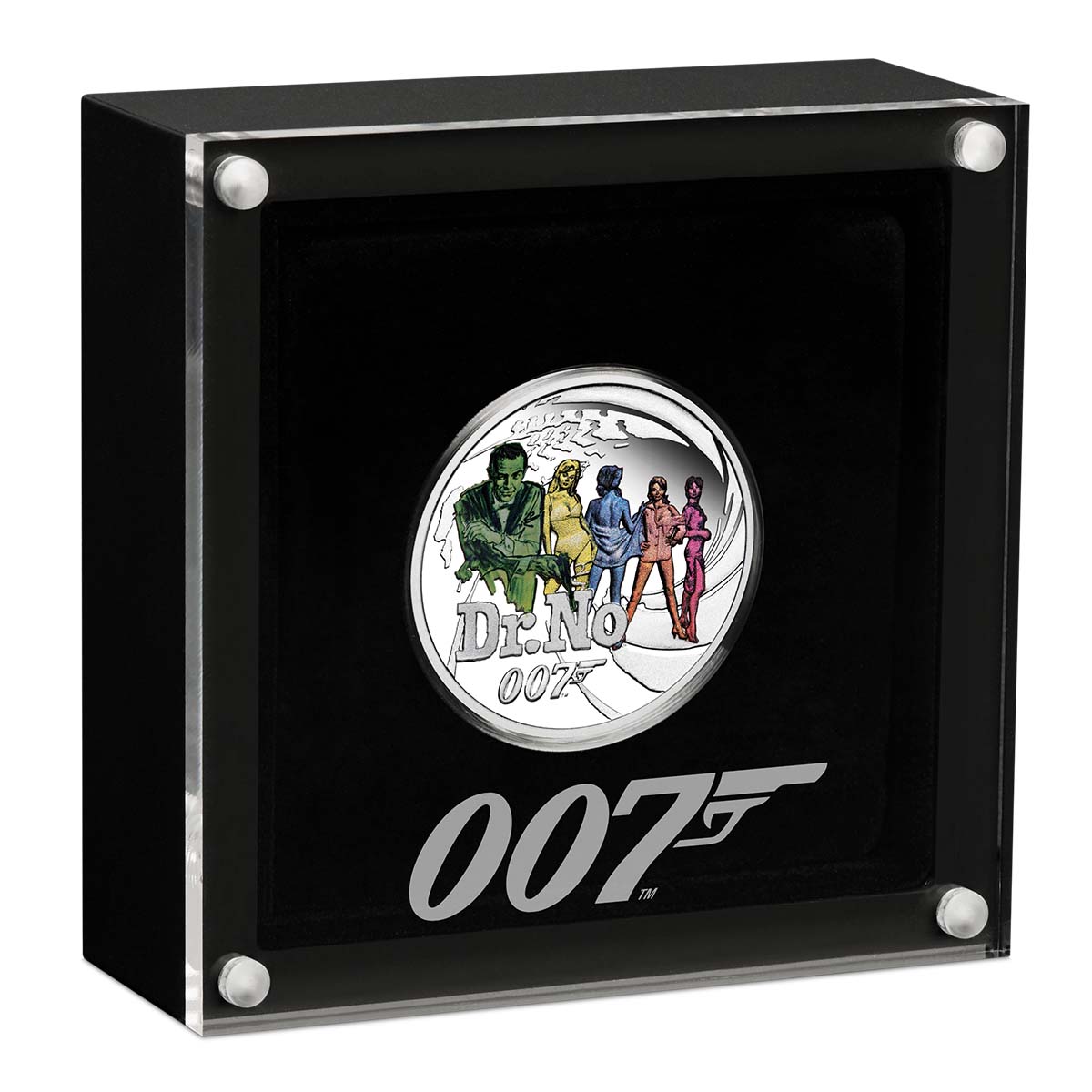 James Bond 2021 50c Dr. No 1/2oz Silver Proof Coin