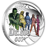 James Bond 2021 50c Dr. No 1/2oz Silver Proof Coin