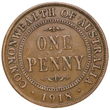 1915H & 1918I Penny Pair Fine