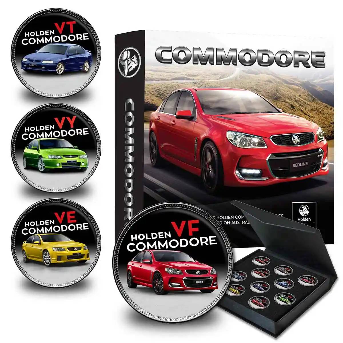 Holden Commodore Enamel Penny 10-Coin Collection