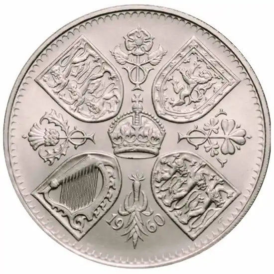 Elizabeth II 1960 New York Exhibition Crown Uncirculated