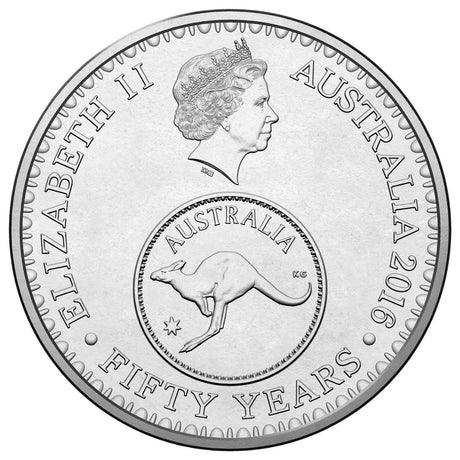 Australia 2016 5c Decimal Changeover Cu-Ni Uncirculated Coin