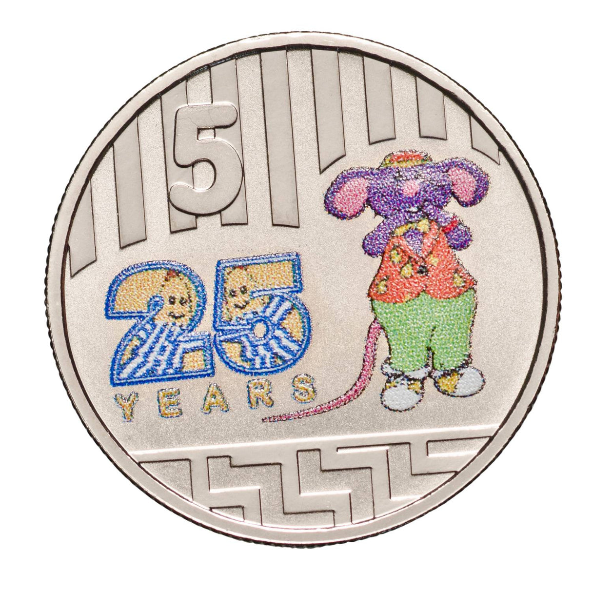 Bananas in Pajamas 2017 5c Uncirculated Coin