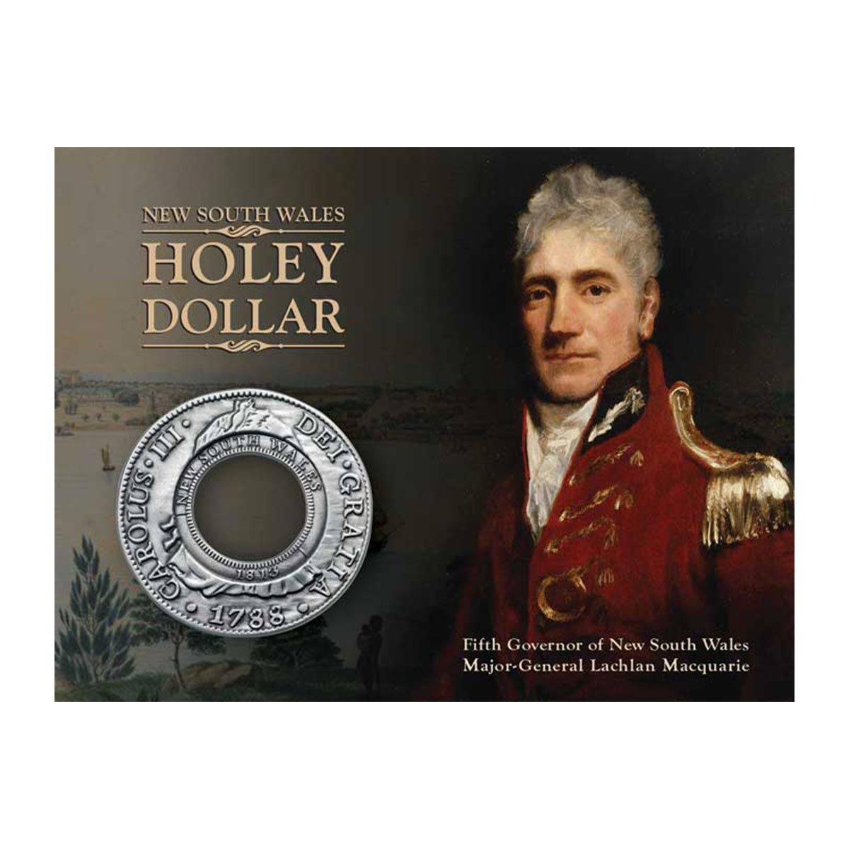 New South Wales Holey Dollar Replica