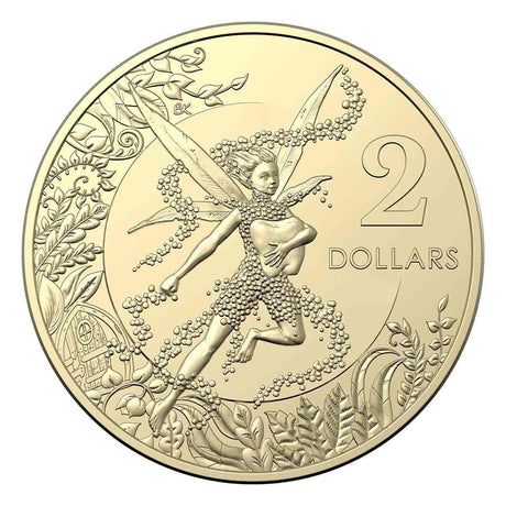 Australia 2022 $2 Tooth Fairy Aluminium-Bronze Uncirculated Coin