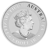 Australia 2022 $1 Kangaroo 1oz Silver Brilliant Uncirculated Coin