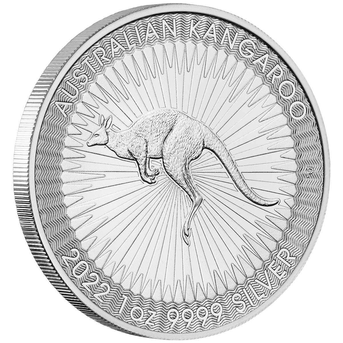 Australia 2022 $1 Kangaroo 1oz Silver Brilliant Uncirculated Coin