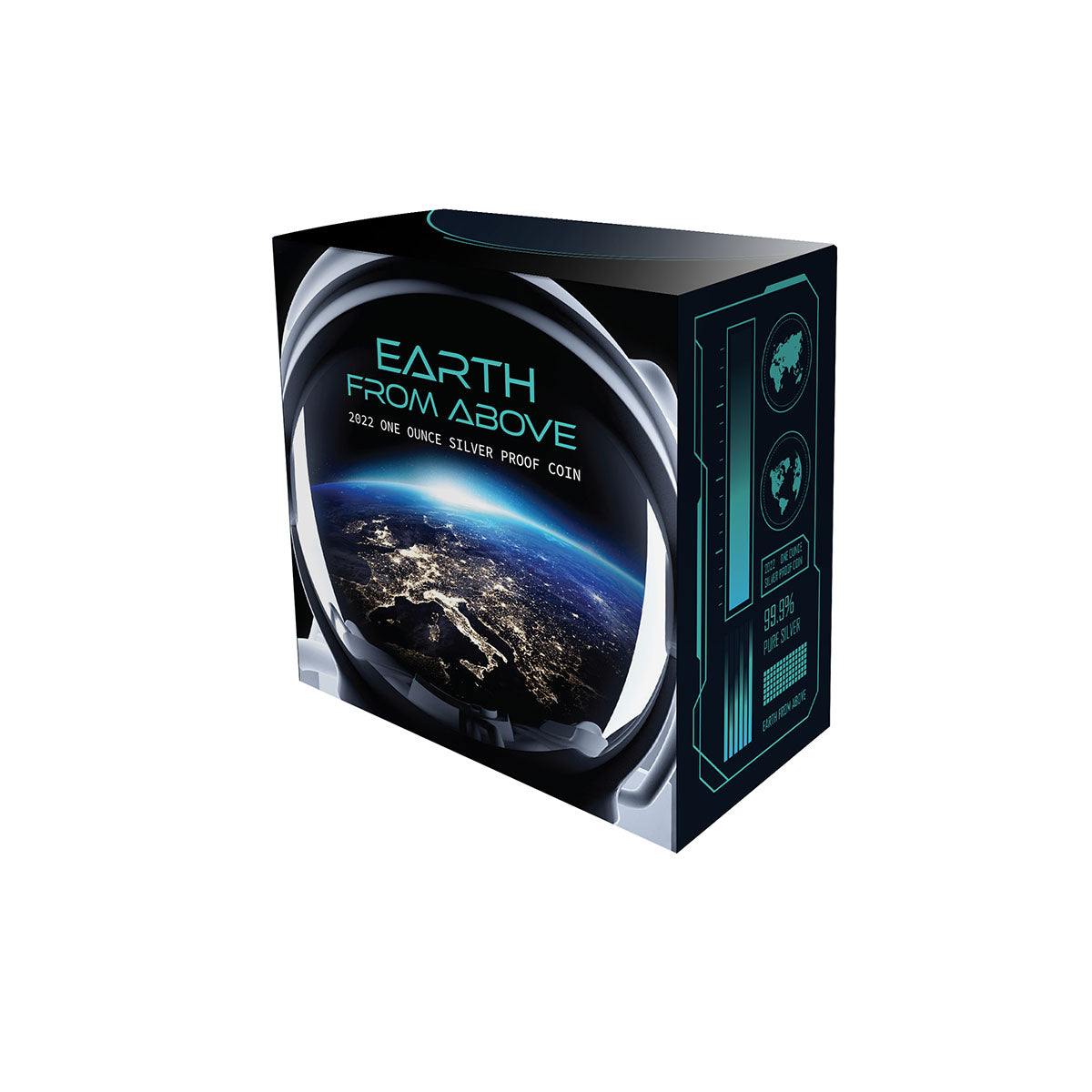 Earth From Above 2022 $1 1oz Silver Proof Coin