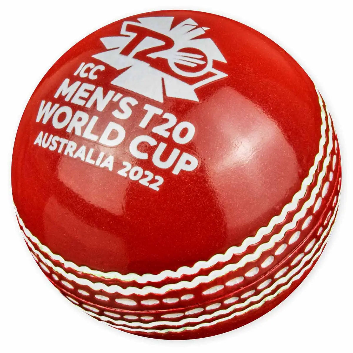 T20 Cricket World Cup 2022 $5 Ball-shaped Colour 1oz Silver Coin