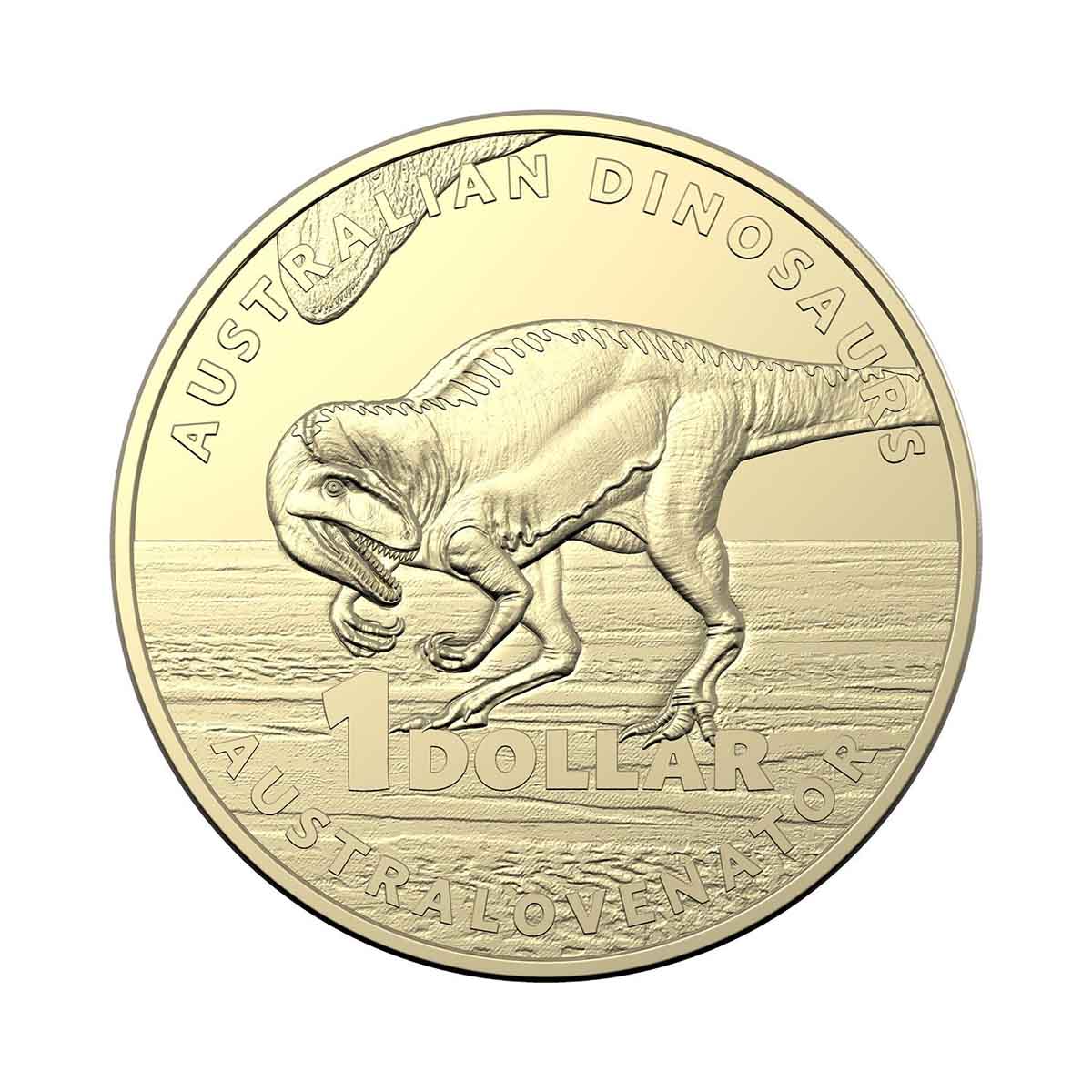 Australia 2022 $1 Dinosaurs Aluminium-Bronze Uncirculated 4-Coin Set