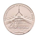 25th Anniversary of Parliament House 2013 20c Uncirculated Coin