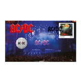 50th Anniversary of AC/DC 2023 50c Stamp & Coin Cover