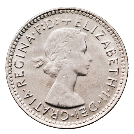 Australia 1960 Sixpence Choice Uncirculated Coin