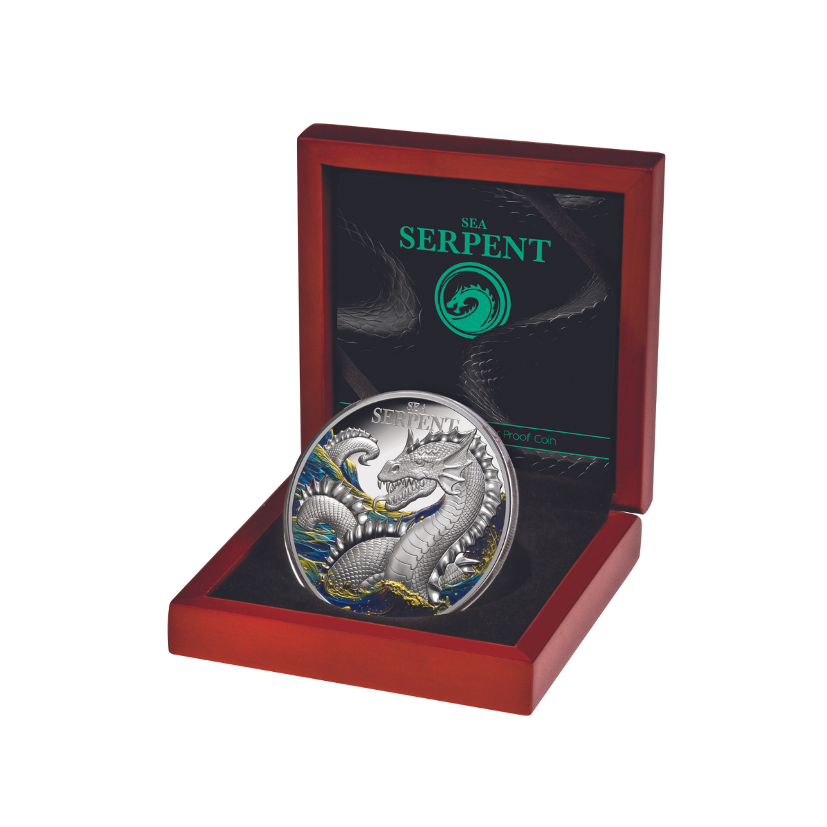 Sea Serpent 2024 $5 2oz Silver Proof Coin