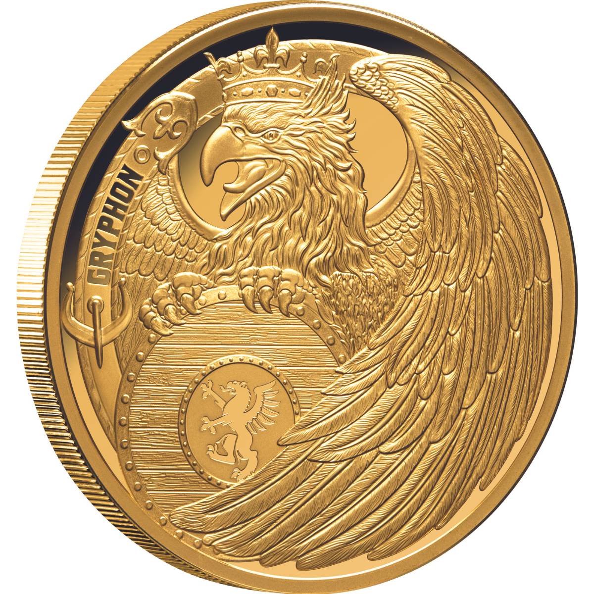 Heraldic Beasts 2024 Gryphon $100 1oz Gold Proof Coin