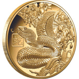 Lunar Year of the Snake 2025 $100 1oz Gold Proof Coin