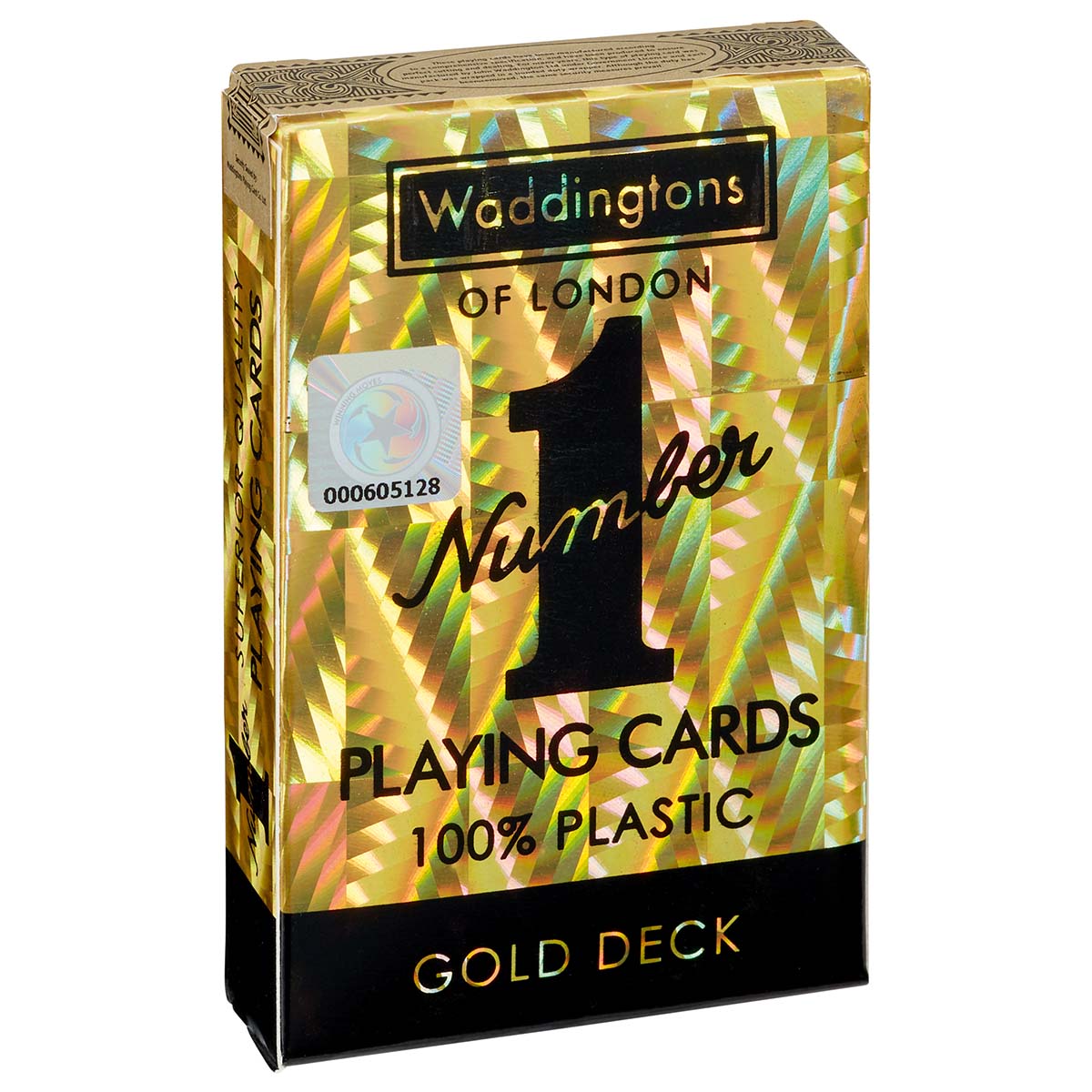 Gold Waddingtons Playing Cards