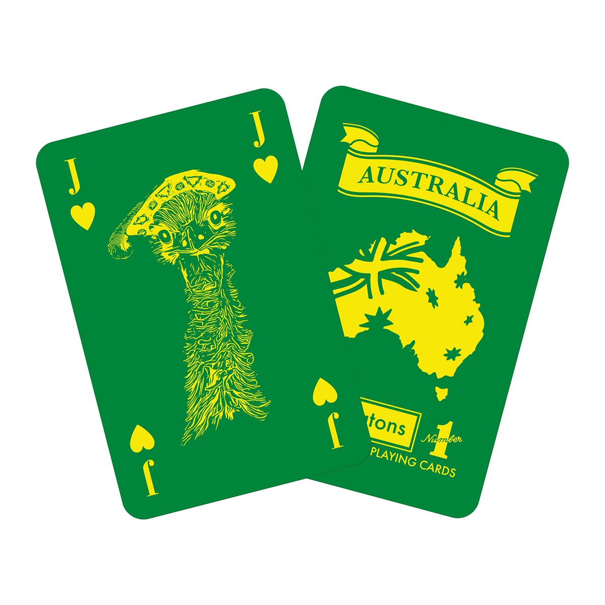 Australian Waddingtons Playing Cards