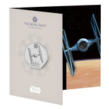 Star Wars TIE Fighter 2024 50p Cupro-Nickel Brilliant Uncirculated Coin