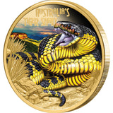 Deadly & Dangerous 2025 $100 Tiger Snake 1oz Gold Proof Coin