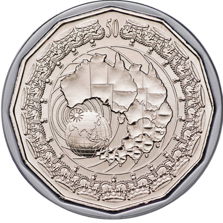 Australia Royal Visit 2006 50c Cupro-Nickel Uncirculated Coin