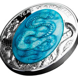 Lunar Year of the Snake 2025 $25 Mother of Pearl 5oz Silver Proof Coin