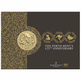 Australia Perth Mint 125th Anniversary 2024 $1 Aluminium-Bronze Brilliant Uncirculated Coin