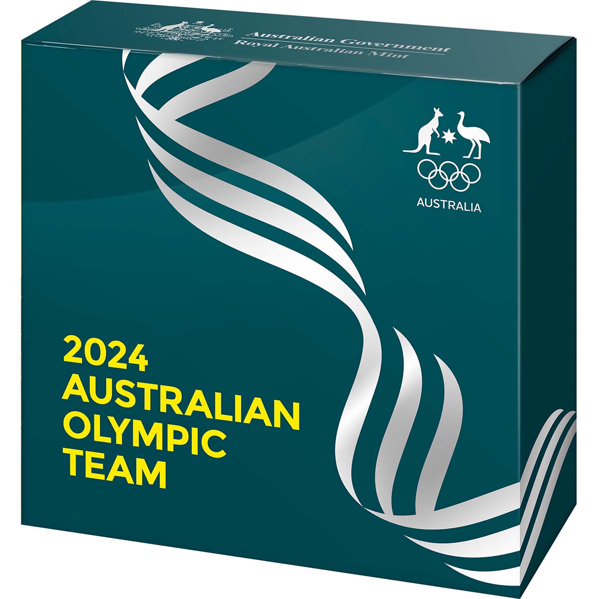 Australian Olympic Team 2024 $5 1oz Fine Silver Proof Domed Coin